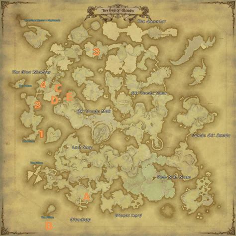 ffxiv sea of clouds aether currents